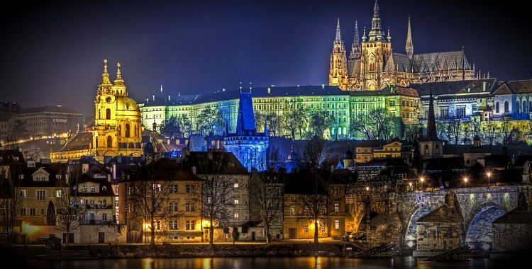 Prague, Czech Republic home to 1,257,158 people.