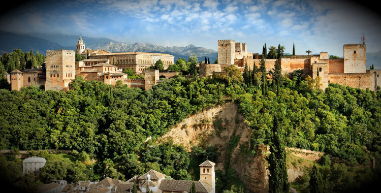 Granada, Spain home to 236,740 people.