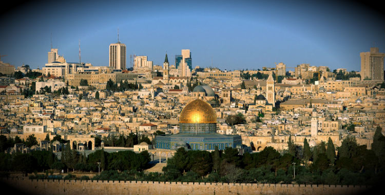 Jerusalem, Israel home to 780,517 people.