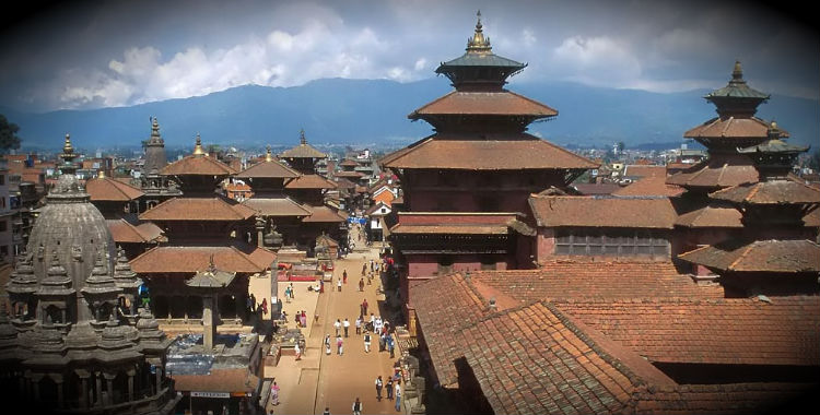 Kathmandu, Nepal home to 671,846 people.
